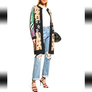 🌺Vilagallo long cardigan knit sweater jacket